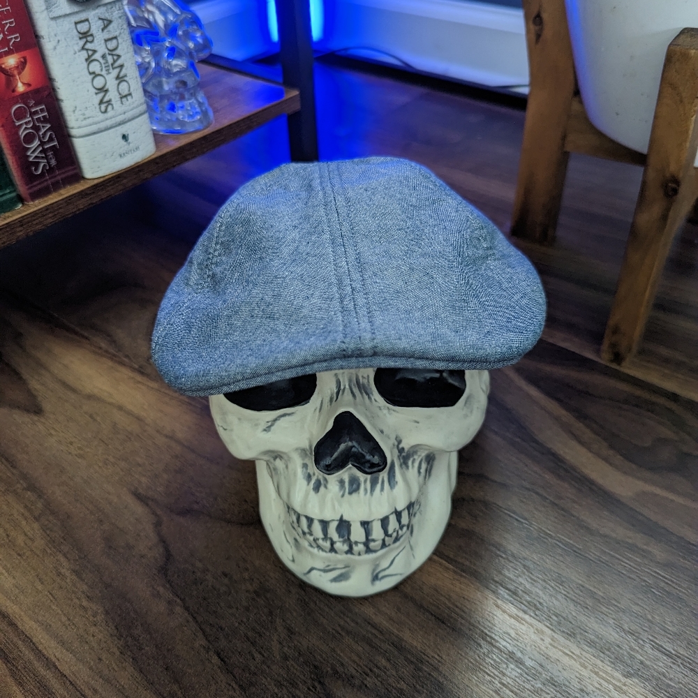 Goorin Bros Light Blue Flat Cap Size M